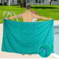 thumbnail image 2 of HAPPY BAY Men's Standard Surfing Sarong Full Beach Wrap One Size Sea, Dolphin Summer Vacation Party, 2 of 5