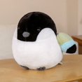 thumbnail image 1 of 40/50cm Simulation Fat Round Sparrow &Titmouse Plush Toys Stuffed Lifelike Bird Animal Doll Soft Pillow Cute Gift for Kids GirlBlack37x50cm Deng Xun unisex, 1 of 2