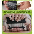thumbnail image 5 of XSpecial Meat Tenderizer Tool 48 Blades Stainless Steel Black, Easy to Use and Clean,Cook, Cooking!, 5 of 9