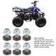 thumbnail image 4 of Kit De Tornillos De Tuerca De Arandela De Guardabarros, Kit De Tornillos De Tuerca M6 Fácil De Instalar Práctica Firme Alta Estabilidad Para ATV Quad 4 Ruedas, 4 of 8