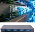 thumbnail image 3 of Caja de terminales de fibra óptica, 24 núcleos, 24 puertos, panel de conexión de fibra, conector SC, 3 of 12