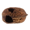 thumbnail image 1 of GROWTH TANK Resin Walnut Shell Ornament Decor, Aquarium Hiding Cave for Small, 1 of 8