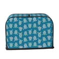 thumbnail image 2 of Lsque Sea Turtle Print 2 Slice Toaster Cover , Kitchen Appliance Dustproof Protector , Toaster Protector Dustproof Kitchen Appliance Cover, 2 of 7