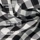 thumbnail image 3 of Paquete de 2 cortinas opacas con diseño de cuadros escoceses, color blanco y negro, 40,6 x 142,4 cm, 3 of 7