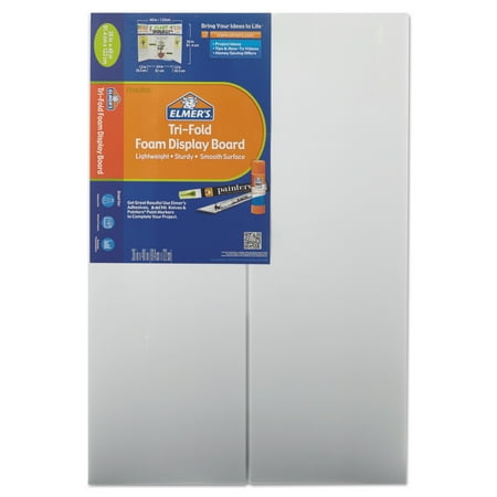 Elmer's CFC-Free Polystyrene Foam Premium Display Board, 36 x 48, 12/Carton