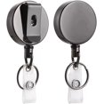 thumbnail image 1 of ShenMo Porte-clés Rétractable avec Mousqueton Porte Clé Extensible Télescopique Porte-Badge Rétractable Robuste, 1 of 5