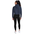 thumbnail image 2 of Yellowstone Christmas Meet Me Under The Mistletoe - Dark Women's Cropped Hoodie Pullover Sweatshirt, Navy, Medium, 2 of 4