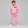 thumbnail image 2 of RUTAYY Boys 2 Piece Set City Graphic Long Sleeve Pullover Hoodie Jogger Pants Casual Everyday Wear Outfits, Pink, 2 of 7