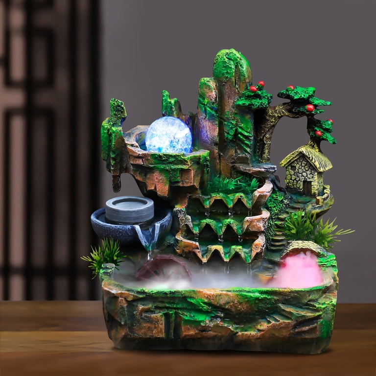 Waterfountain Indoors Tabletop Fountain Indoor Small Rockery