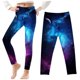 thumbnail image 1 of Odeerbi 3-8 Años Leggings Niñas Estampado Cielo Estrellado Mallas Elásticas Pantalones Verano Starlit Cintura Alta Suave Pantys, 1 of 5