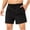 Black, variant on Wancir Mens Athletic Running Shorts 7'' Gym Workout Shorts Lightweight Drawstring Training Shorts with Pockets