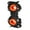 Orange, variant on 360° Rotatable Bicycle Flashlight Holder Mount with Screw for Bike Front Light Bracket Orange