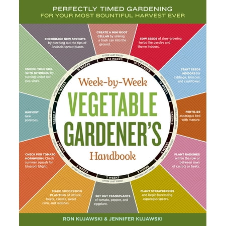 Week-by-Week Vegetable Gardener's Handbook : Perfectly Timed Gardening for Your Most Bountiful Harvest (Best Vegetable Dip Ever)