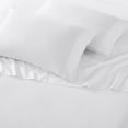 thumbnail image 2 of Vera Wang - Pillow Case Set, Luxury Sateen Cotton Bedding, 800 Thread Count, Soft & Smooth Home Decor (White, Standard Pillowcases), 2 of 3