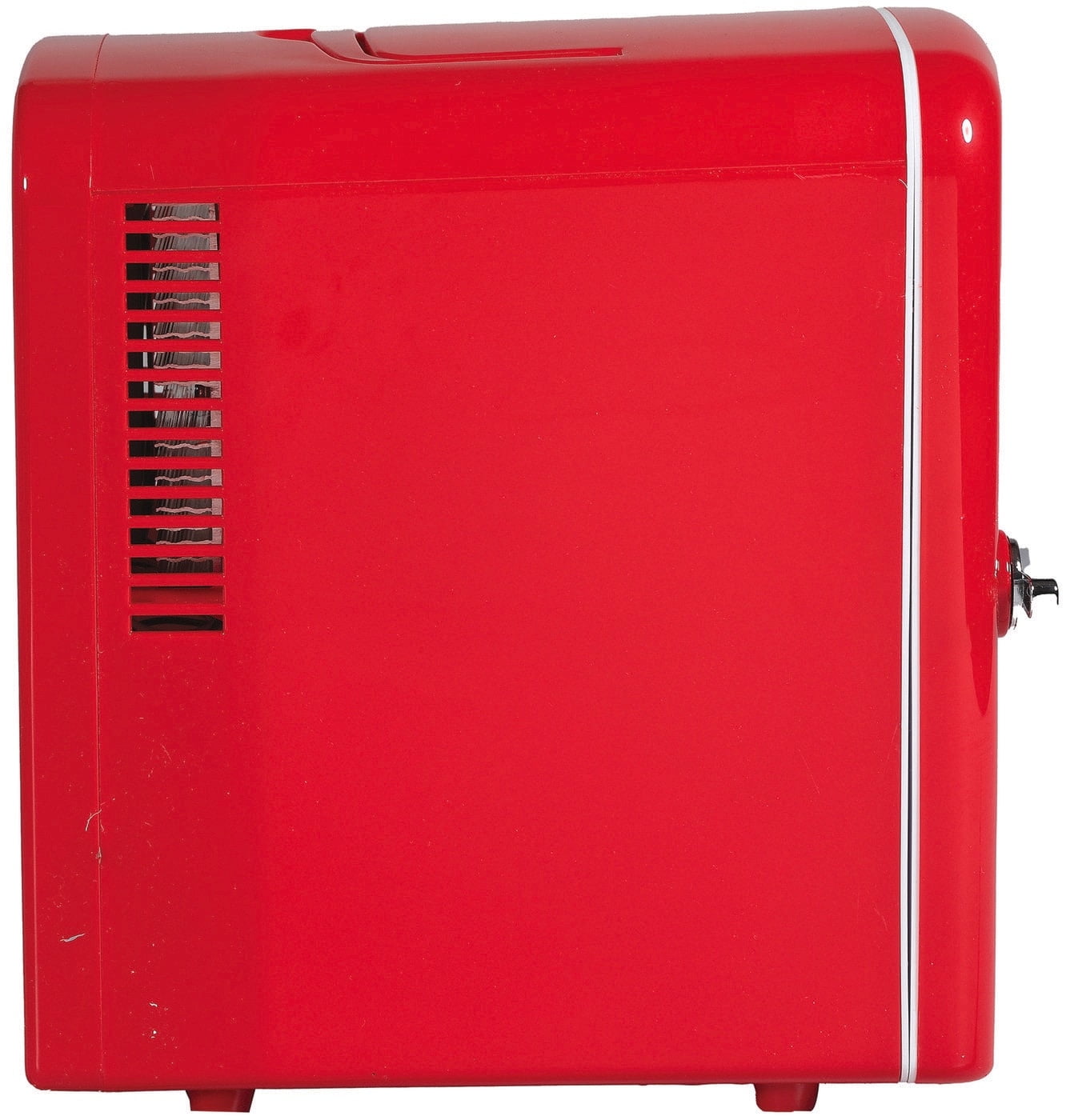 Restored Frigidaire, 6 Can/4L Mini Personal Retro Fridge Cooler, EFMIS229, Red (Refurbished)
