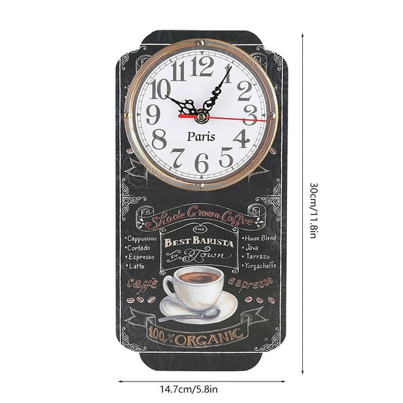 Relaj Pequeño relaj de pared moderno relaj de pared relaj de pared, relaj de la sala de estar, relaj de pared de cocina para la oficina del bar de la cocina hotel