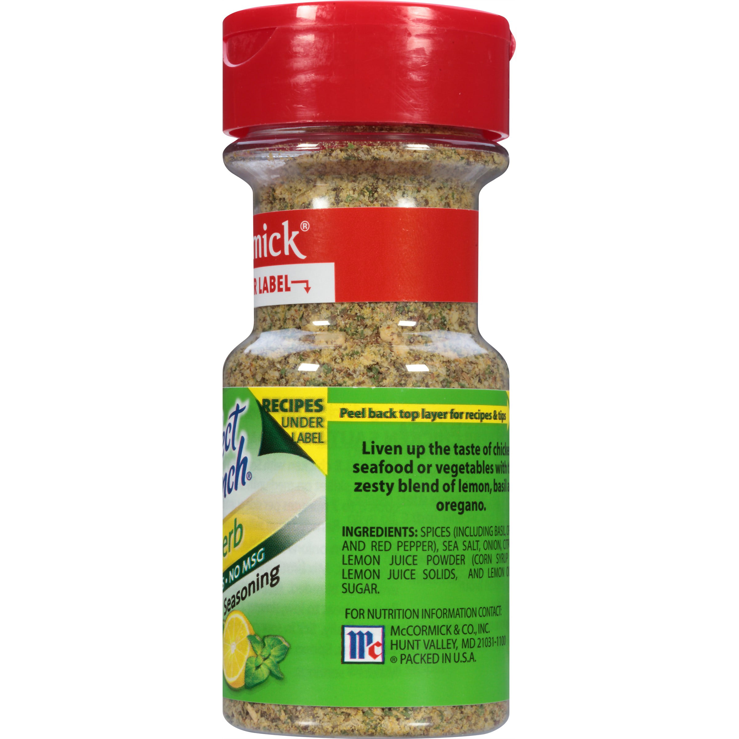 Mccormick Culinary Seasoning, Lemon 'N Herb - 24 oz