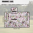 thumbnail image 7 of FUIALDOLG Universal Cute Golf Cart Print Golf Cart Seat Replacement Cushions Anti Skid Foldable Club Car Folding Seat Covers with Pocket，Easy to Install Foldable Golf Cart Seats Towel Blanket, 7 of 7