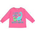 thumbnail image 3 of Inktastic I Love My Auntie-saurus Cute Brontosaurus Family Boys or Girls Long Sleeve Toddler T-Shirt, 3 of 5