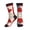 3 Black, variant on Women's Men's America Canada Flag Colorful Novelty Pattern Crew Athletic Socks