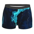 thumbnail image 4 of Goofa Blue Marble And Gold Printed Men's Boxer Briefs Underwear, Moisture-Wicking Underwear, Trunk,Soft and Breathable Cotton Underwear-XX-Large, 4 of 9