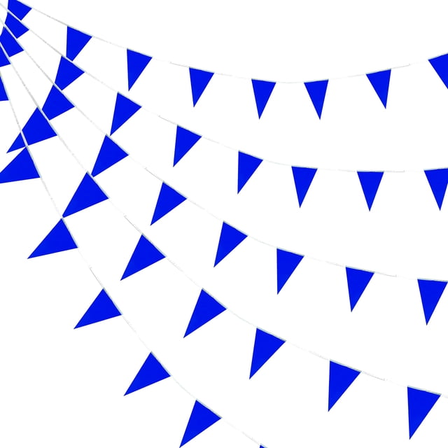 Banners Banners Consummate de 30 m, color azul, para decoración de fiestas