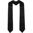 thumbnail image 1 of LAICAIW Graduation Stole for Unisex Adults Sash 60/72 Inches Long 16 Colors, 1 of 6
