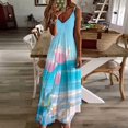 thumbnail image 3 of Vibe Blooming Tulips Fine Art Sleeveless Dress Summer Dress Woman 2025, 3 of 7