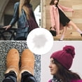 thumbnail image 4 of Dytern DIY 6pcs Faux Fur Pompom Balls DIY Fur Fluffy Pompom for Hats Keychains Scarves Bags Shoe, 4 of 11