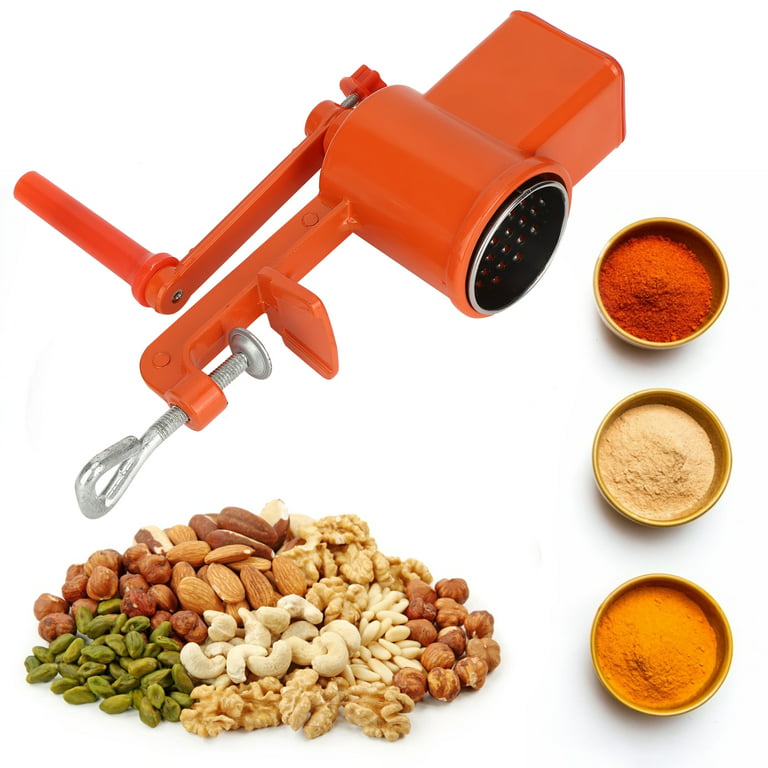 Manual nut grinders are the best way to grind nuts.