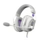 thumbnail image 2 of Auriculares para juegos con cable, 3 efectos de sonido especiales, elegantes auriculares portátiles con Blanco, 2 of 9
