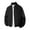 Mens Clothes Black, variant on Mens Zip Up Bomber Jacket, Fall Coats for Men Big & Tall Casual Warmth Solid Color Long Sleeve Pullover with Pockets M-5XL