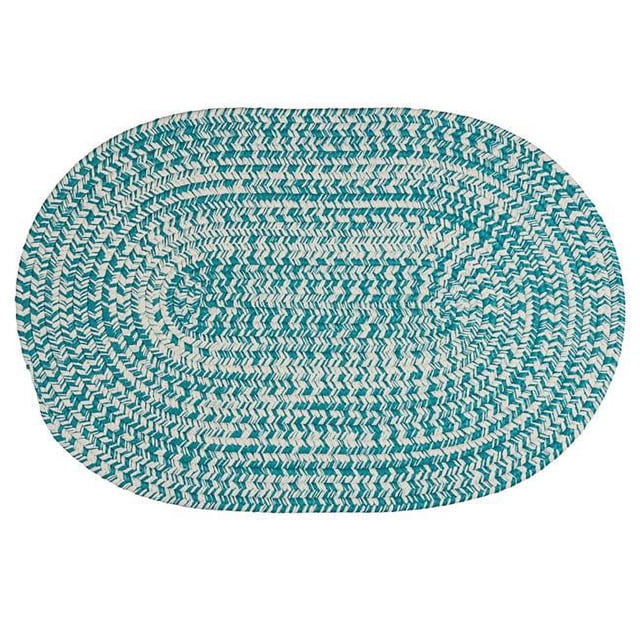 Colonial Mills HH20R035X054 35 x 54 Po Sasha Paillassons&44; Turquoise