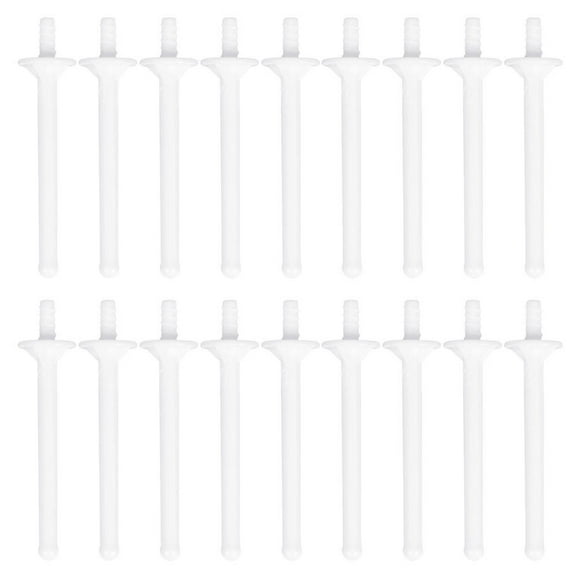 MasteelfCA 60pcs Nose Hair Wax Sticks Disposable Plastic Wax Wand Nasal Hair Wax Rod