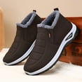 thumbnail image 3 of Women's Winter Snow Boots Warm Fur Lined Outdoor Walking Slip on Ankle Shoes, 3 of 6