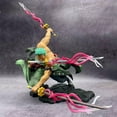 thumbnail image 5 of New Roronoa Zoro (Combat Ver) PVC Character Anime Statue Figur Desktop Ornament Popular Decorations Fan Souvenirs Creative Gift Collection, 5 of 5