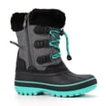 thumbnail image 5 of Nova Mountain Boys Girls Little Kids Winter Snow Boots NF-NFWB111-Grey-3, 5 of 6