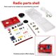 thumbnail image 5 of Kit Electrónico de Bricolaje con Radio FM, Frecuencia 87-108 MHZ, Kit de Producción de Radio RDA5807 con Antena, Proyecto Práctico de Soldadura para Bricolaje, 5 of 5