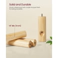 thumbnail image 4 of Perchero VASAGLE de Madera Maciza con 8 Ganchos y Altura Ajustable, 4 of 9