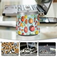 thumbnail image 6 of Yayeee Ashtray with Lid for Cigarette Smokeless Stainless Steel Home Ash Holder, Yellow Tomatoes, 6 of 7