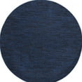 thumbnail image 4 of HomeRoots 8' X 8' Midnight Blue Round Non Skid Indoor Outdoor Area Rug, 4 of 6