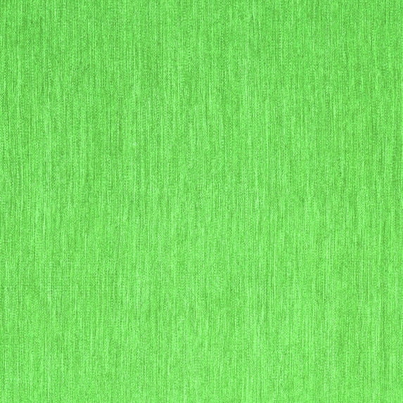 Ahgly Company Indoor Square Abstract Green Contemporary Area Rugs, 8' Square