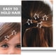 thumbnail image 2 of Clips de cabello en forma de estrella de 30 piezas Snap Catechenpins lindos clips de cabello de estrella Herramientas para el cabello para mujeres, 2 of 6