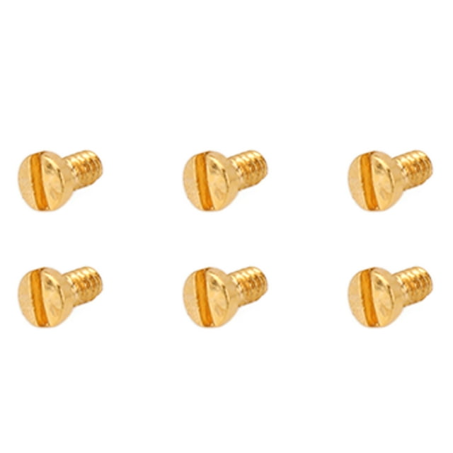 Tornillo De Cubierta De Reloj, Piezas De Repuesto De Tornillo De Caja Trasera De Reloj Profesional De Acero Para Relojeros Para Tienda De Reparación De Relojes ANGGREK Oro