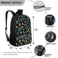 thumbnail image 4 of Uorisanigo Cactus Kids School Backpack with Padded Straps, School Backpack for Girls Boys 5-13, Lightweight Multifunctional Large Capacity Universal Fit Schools, Travel & Sports, 4 of 6
