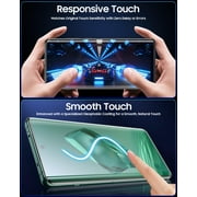 [2+2 Pack] Hionly Compatible with OnePlus 12 HD Screen Protector with Camera Lens Protector