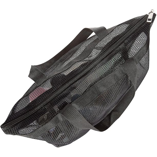 Bolsa de secado rápido con cremallera y bolsillo interior, organizador de baño para artículos de tocador colgantes