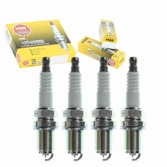 4 pc NGK G-Power Spark Plugs compatible with Hyundai Accent 1.5L 1.6L L4 1995-2011