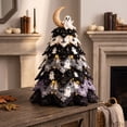 thumbnail image 6 of DIY Halloween Quilted Fabric Tree Kit,Sewing Craft Project with Padded Fabric Pieces Handmade,Fall Holiday Decoration for Mantel Shelf,Tabletop,Home Decor Gift(B), 6 of 6