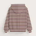 thumbnail image 4 of Girls Pullover Hoodies with Front Pocket Long Sleeve Sweatshirts Size 3-14 Teens Trendy Stripe Printed Comfort Going Out Fall Winter Hooded Tops, 4 of 5